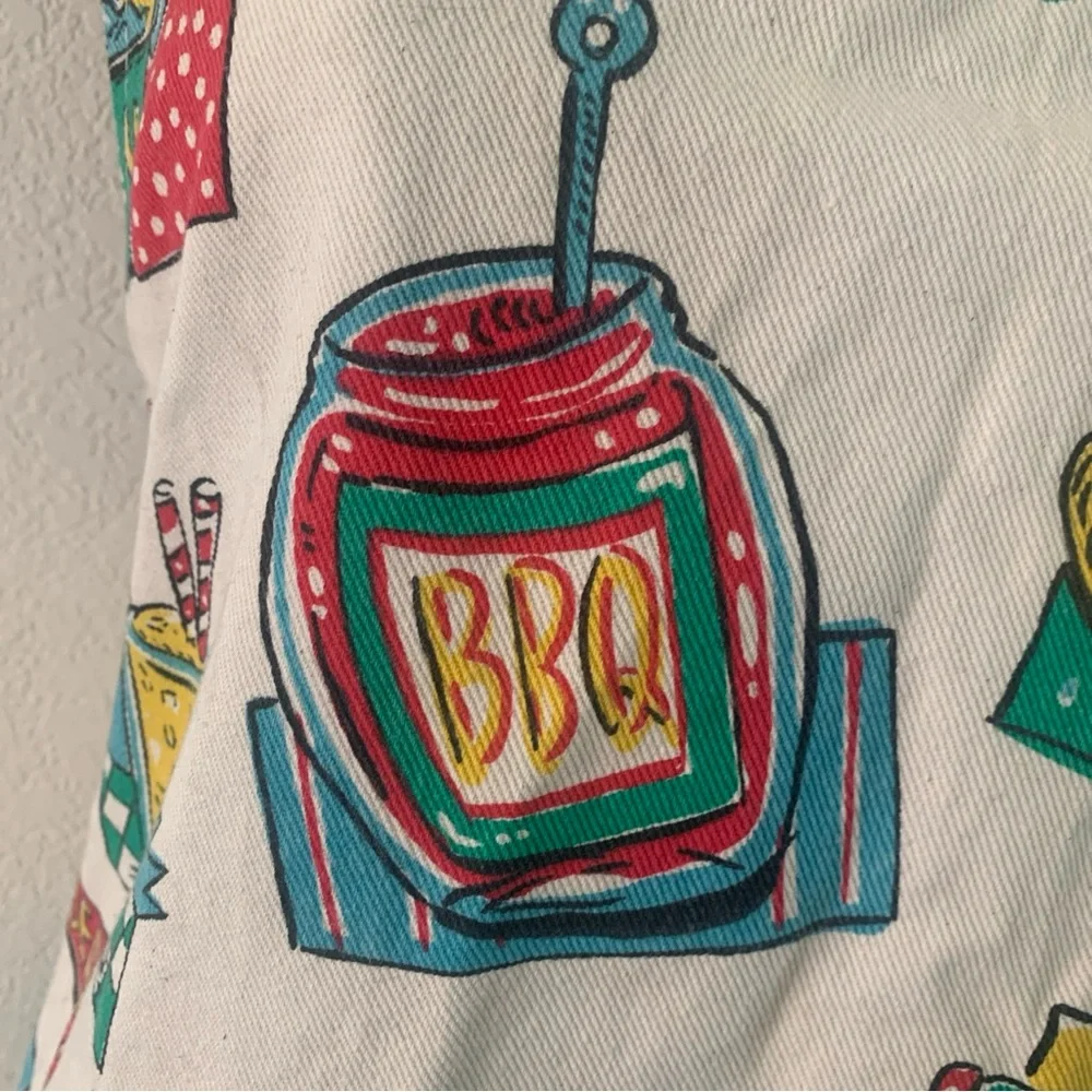 Grilla Gear Apron Outdoor BBQ Pattern Thick Cotton Fully Adjustable s-xl Vintage